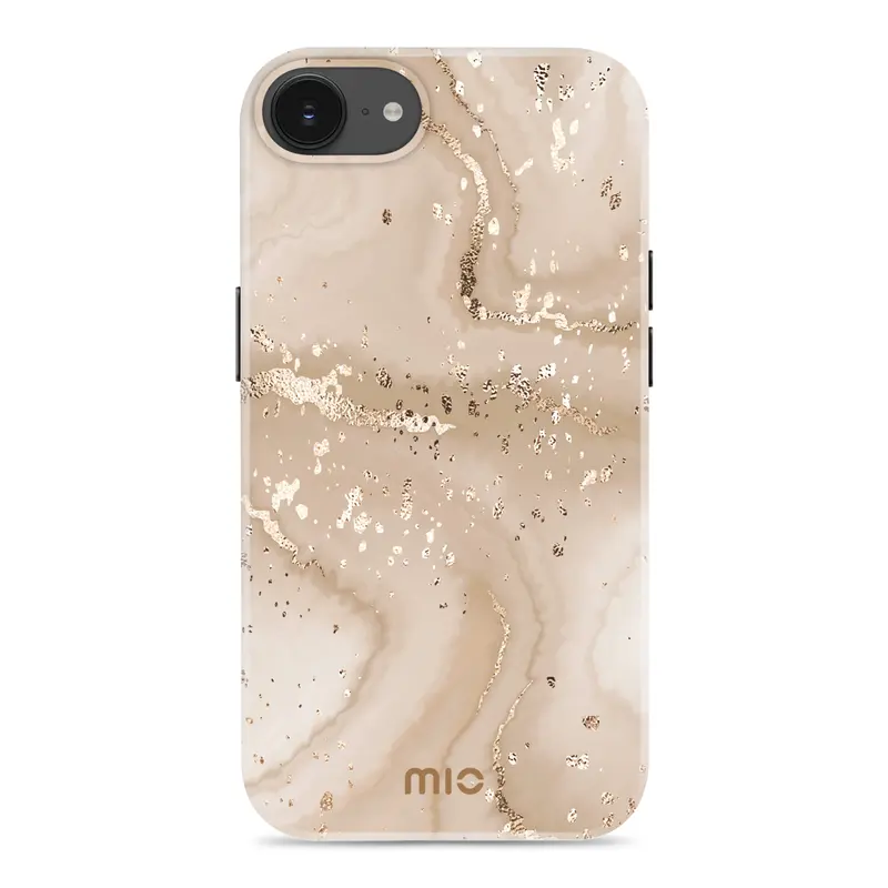 MIO Gold Marble Magsafe Compatible for iPhone 16e/17e