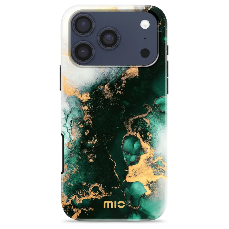 MIO Green Marble Magsafe Compatible for iPhone 17 Pro Max