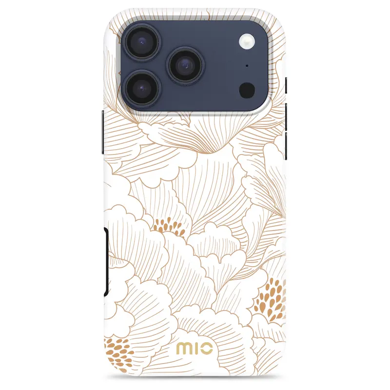 MIO White Roses Magsafe Compatible for iPhone 17 Pro