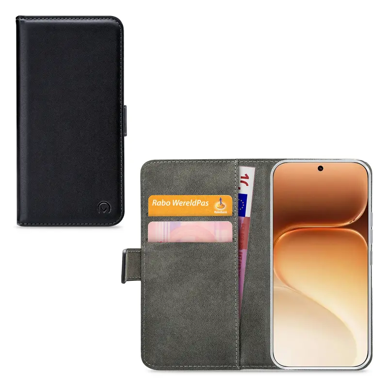 Mobilize Classic Gelly Wallet Book Case Honor 600 Black