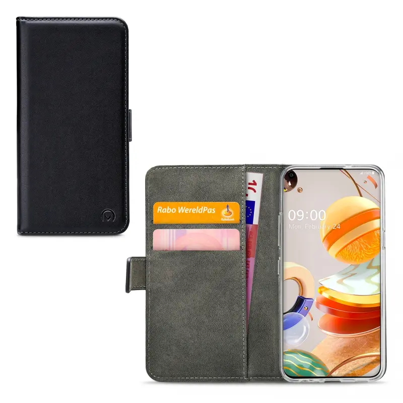 Mobilize Classic Gelly Wallet Book Case LG K61 Black