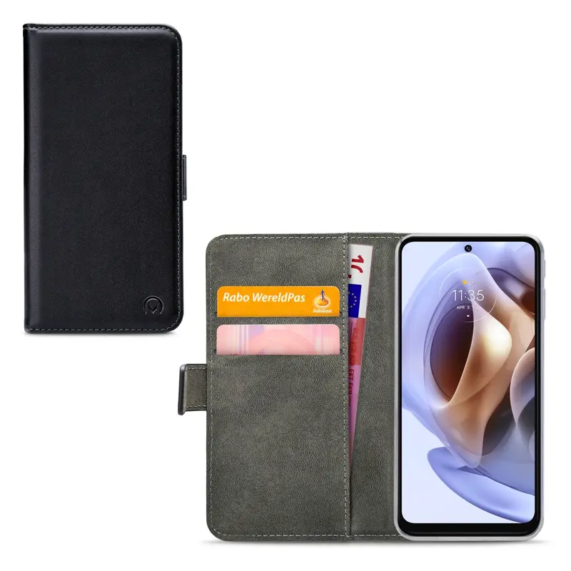 Mobilize Classic Gelly Wallet Book Case Motorola Moto G31/G41 Black