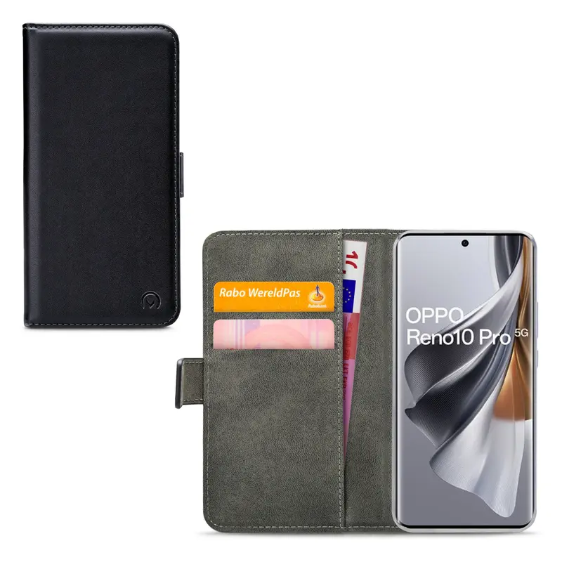 Mobilize Classic Gelly Wallet Book Case OPPO Reno10/Reno10 Pro 5G Black