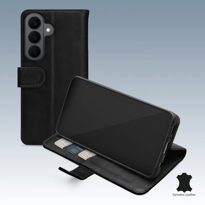 Mobilize Leather Wallet Samsung Galaxy S26 5G Black