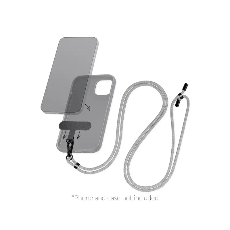 Mobilize Nylon Lanyard Grey