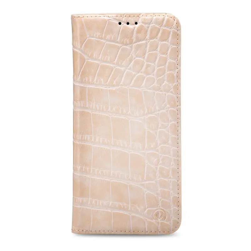 Mobilize Premium Gelly Book Case Samsung Galaxy A8 2018 Alligator Coral Pink