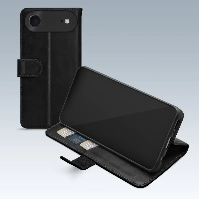 Mobilize Premium Gelly Wallet Book Case Apple iPhone 17 Air Black