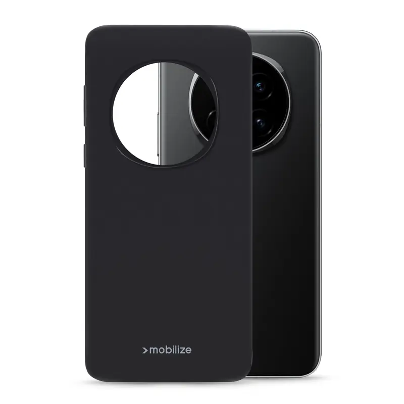 Mobilize Rubber Gelly Case Honor Magic7 Pro Matt Black