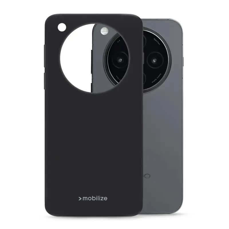 Mobilize Rubber Gelly Case OPPO Find X8 Matt Black