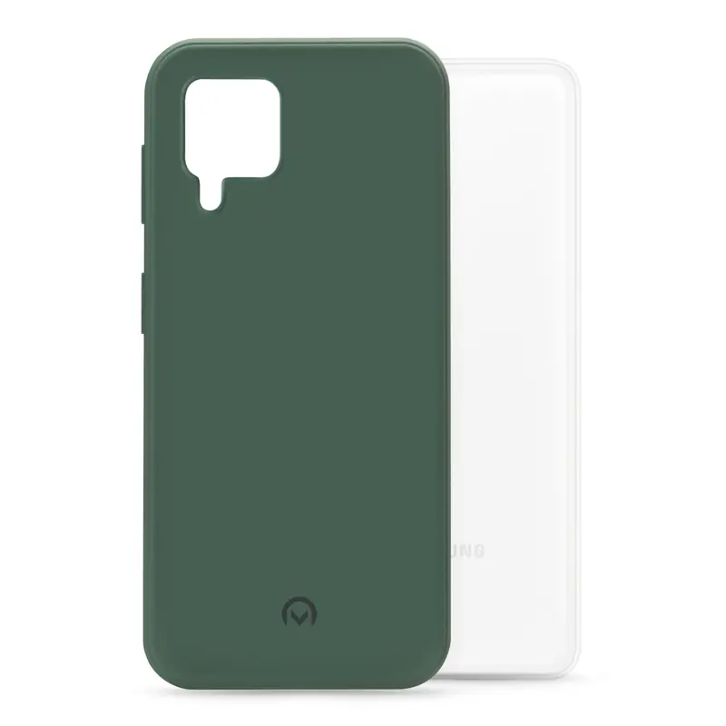 Mobilize Rubber Gelly Case Samsung Galaxy A22 4G Matt Green