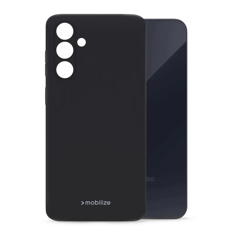 Mobilize Rubber Gelly Case Samsung Galaxy A35 5G Matt Black