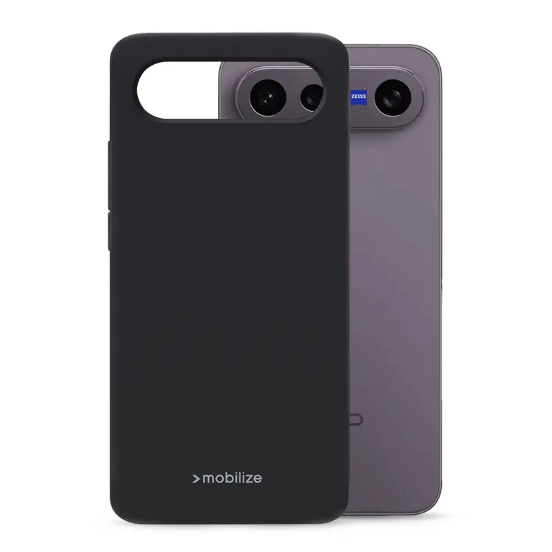 Mobilize Rubber Gelly Case Vivo X300 FE Matt Black