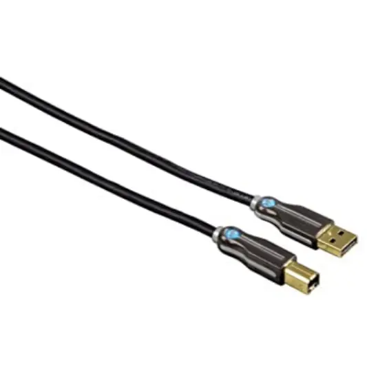 Monster USB-A naar USB-B Zwart