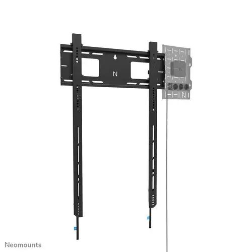 Neomounts WL30-750BL18P Heavy duty muurbeugel 50-98" - vlak - vergrendelbaar - portrait - snelle installatie - TÜV