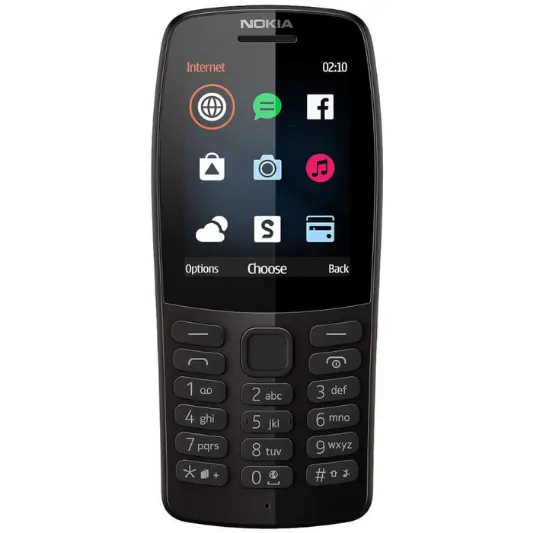 Nokia 210 Dual Sim - Zwart