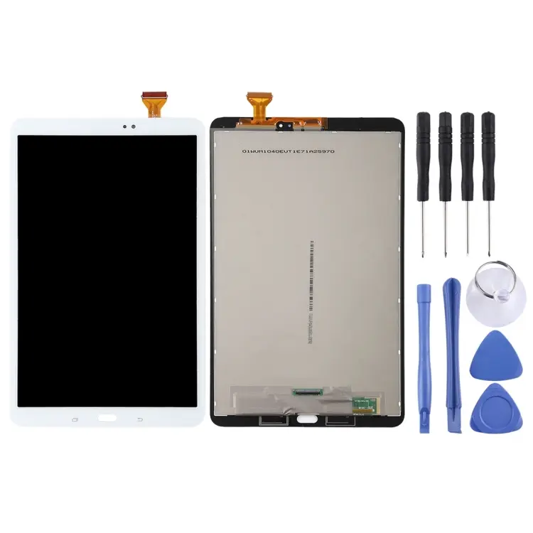 Origineel LCD-scherm voor Samsung Galaxy Tab A 10.1 / T585 met Digitizer Volledige Montage (Wit)