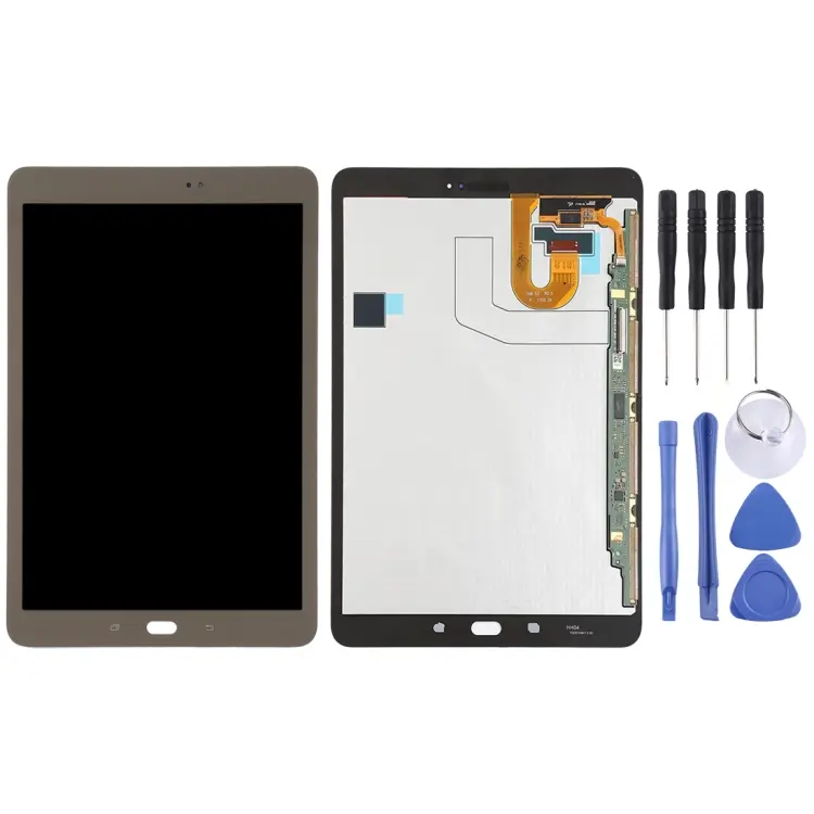 Origineel Super AMOLED LCD-scherm voor Samsung Galaxy Tab S3 9.7 T820 / T825 met Digitizer Volledige montage (grijs)