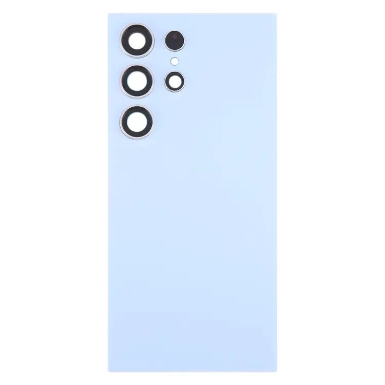 Originele batterij-achterklep inclusief cameralensframe voor Samsung Galaxy S24 Ultra SM-S928B (blauw)