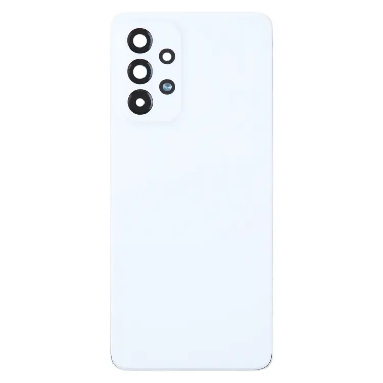 Originele batterij-achterklep met cameralensframe voor Samsung Galaxy A33 5G SM-A336B (wit)