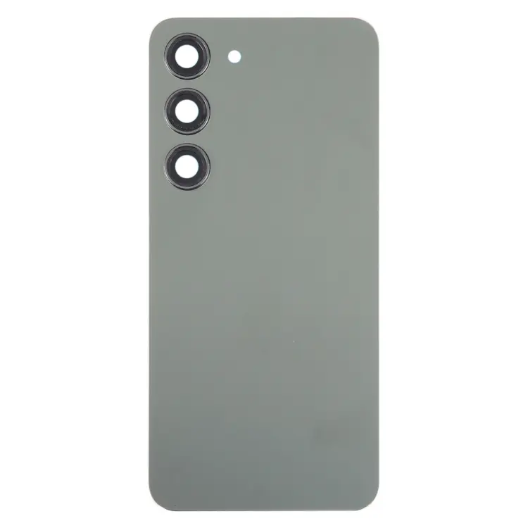 Originele glazen achterkant met cameralensframe voor Samsung Galaxy S23 SM-S911B (groen)