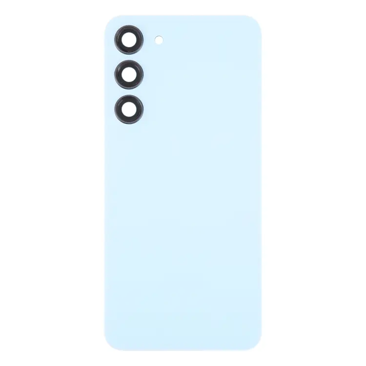 Originele glazen batterij-achterklep met cameralensframe voor Samsung Galaxy S23+ SM-S916B (blauw).