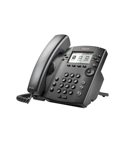 Polycom VVX 311 | 6-Lijns VoIP Bureautelefoon | Gigabit Ethernet | HD Voice | Zakelijke Communicatie in Topkwaliteit