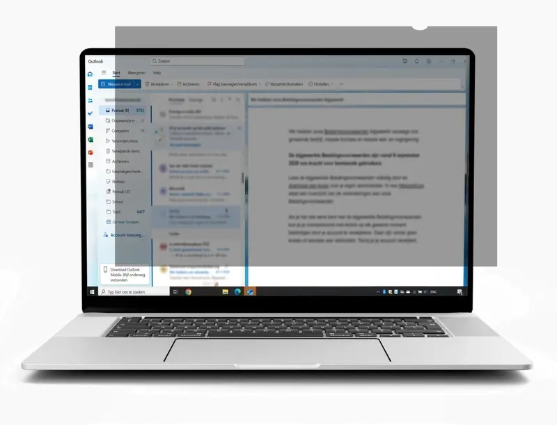 Privacy filter 15.6 inch laptop 345×194 mm 16