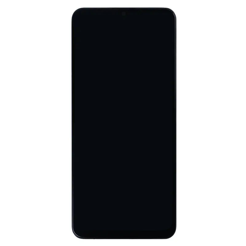 Realme C53 Display And Digitizer With Frame Mighty Black OEM