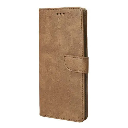 Rixus bookcase voor Samsung Galaxy A16 4G / 5G – lichtbruin
