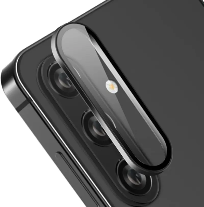Samsung Galaxy A56 9H Camera lens protector - Tempered Glass zwart
