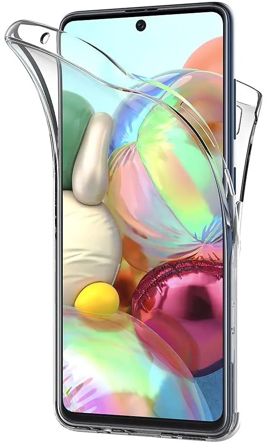 Samsung Galaxy A71 TPU hoesje voor + achter