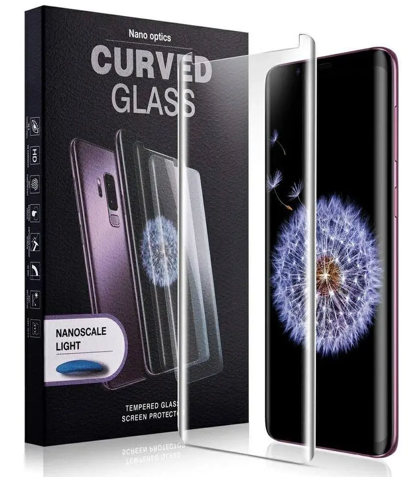 Samsung Galaxy S10 UV Tempered Glass (volledig scherm)