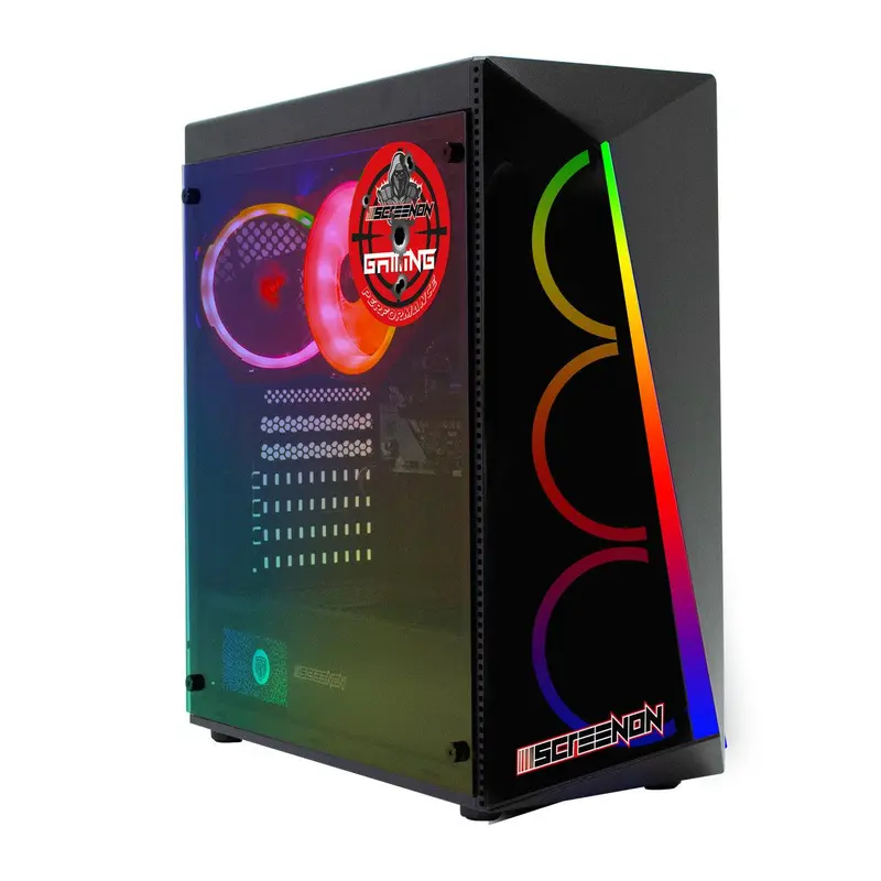 ScreenON - Medium Game PC - Intel Core i3 - 16GB DDR4 - GeForce RTX 3050 - 240GB SSD + 1TB HDD