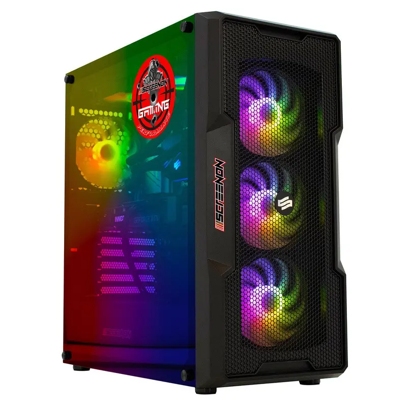 ScreenON - Ryzen 5 - 500GB M.2 SSD + 1TB HDD - RTX-3060 - GamePC.Y32576