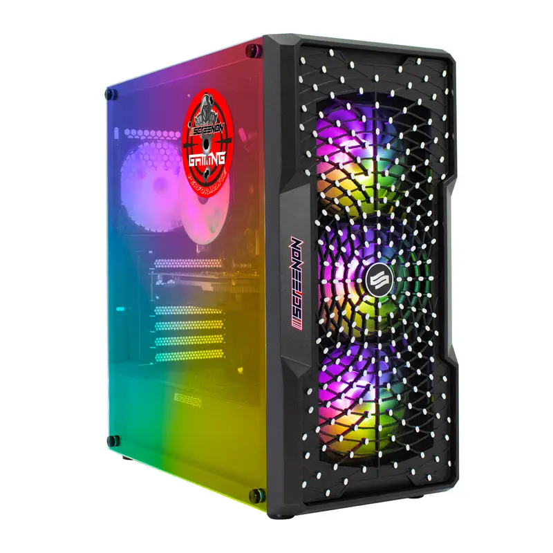 ScreenON - Ryzen 7 - 480GB M.2 SSD + 1TB HDD - RTX-3060 - GamePC.Y52184