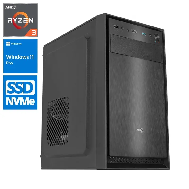 ScreenON - Works - Ryzen 3 - 512GB SSD - OfficePC.Z10141 + WiFi & Bluetooth
