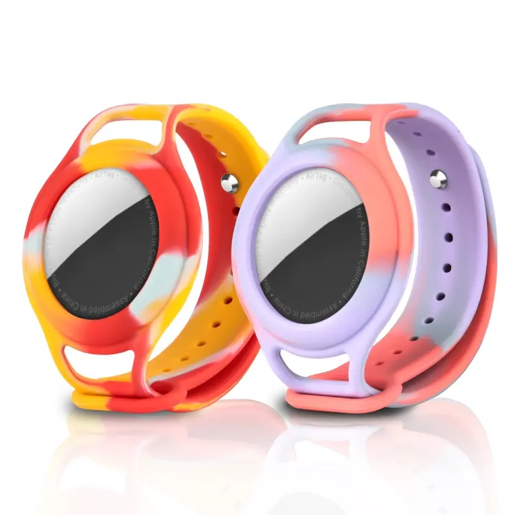 Siliconen polsband voor Apple AirTag (model 1)