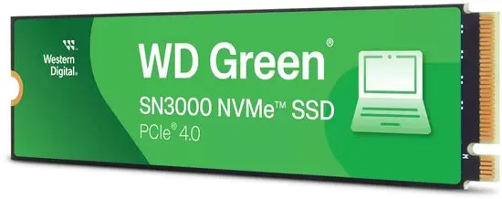 SSD WD Green M.2 SN3000 NVMe 500GB SATA3