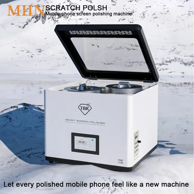 TBK 938F automatische scherm-polijstmachine (UK-stekker)