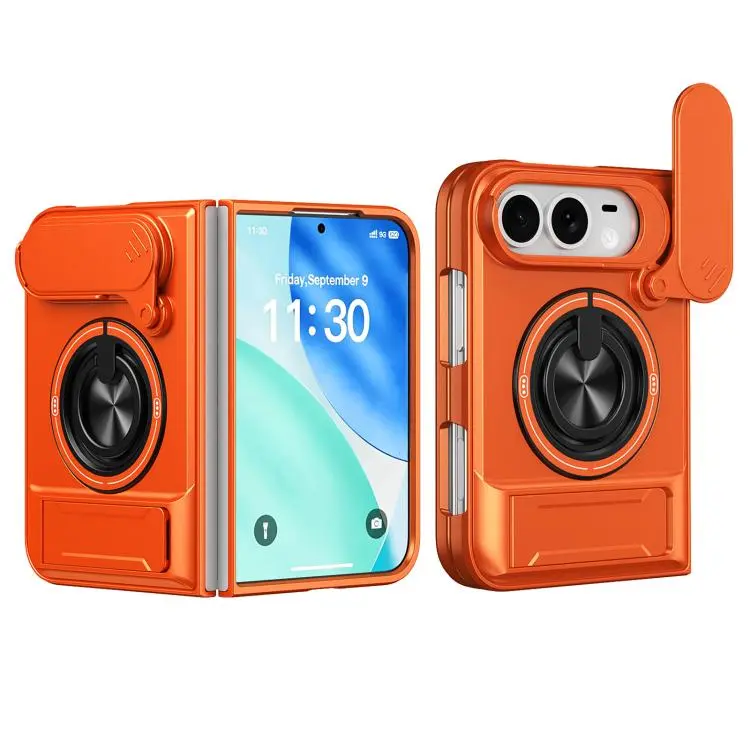 Telefoonhoesje met MagSafe voor iPhone Fold (oranje)