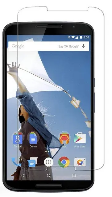 Tempered Glass Screenprotector Motorola Nexus 6