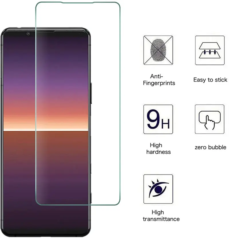 Tempered Glass Screenprotector Sony Xperia 5 III