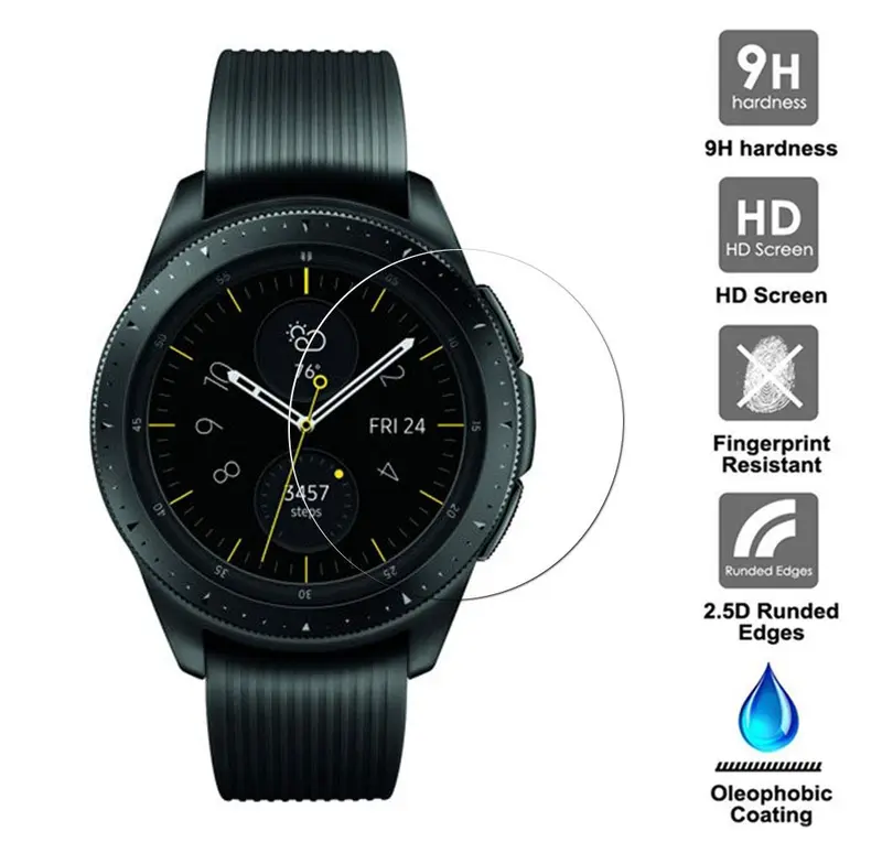 Tempered Glass (volledig scherm) Samsung Galaxy Watch - 46mm