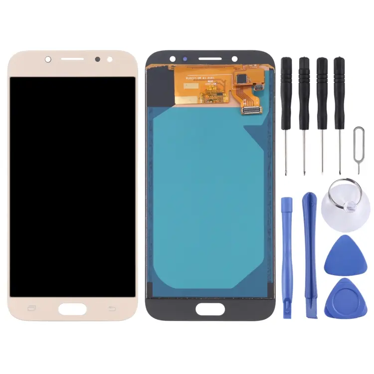 TFT LCD-scherm voor Galaxy J7 (2017) / J7 Pro / J730F/DS, J730FM/DS,AT&T met Digitizer Volledige Montage (Goud)