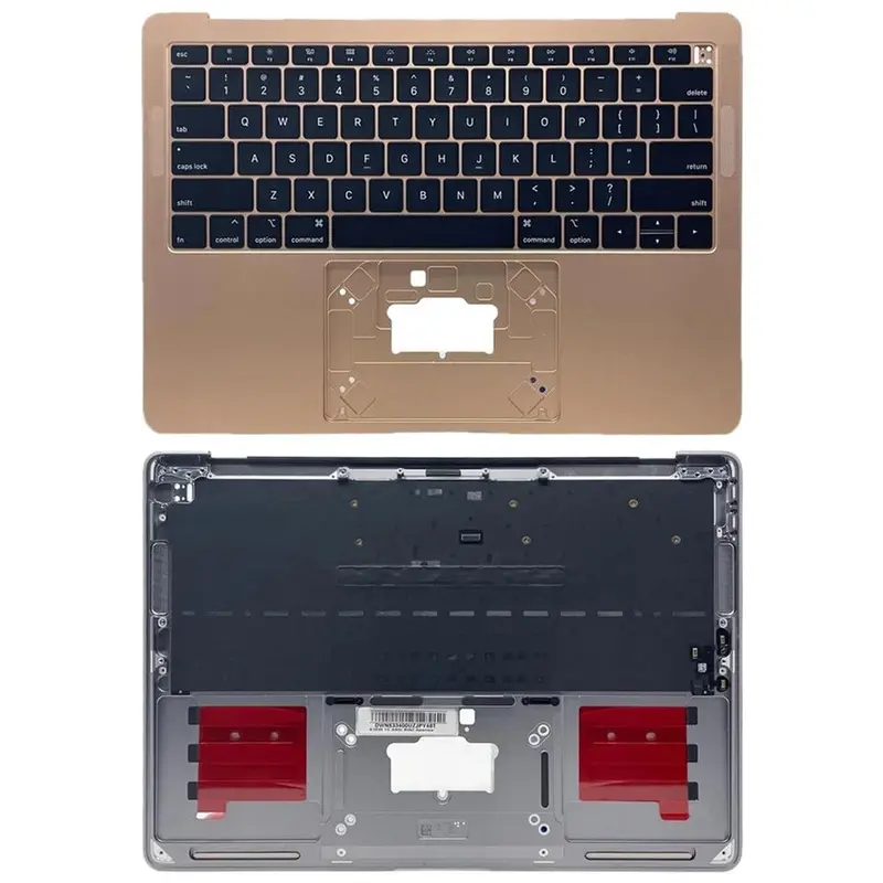 Topcase met toetsenbord (US-indeling) voor MacBook Air 13 inch M1 A2337 (2020, EMC 3598) (Goud)