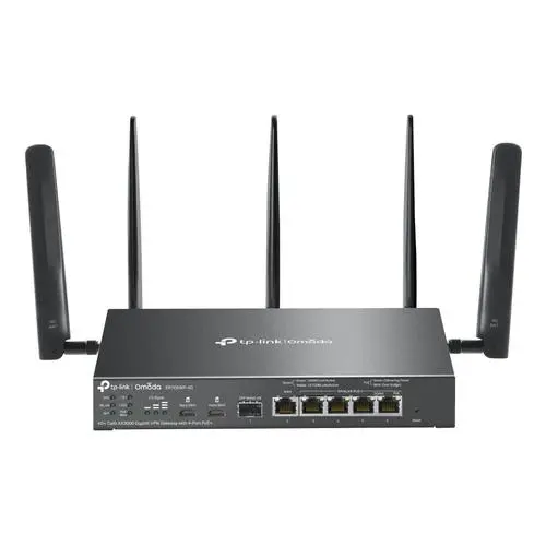 TP-Link ER706WP-4G draadloze router Gigabit Ethernet Dual-band (2.4 GHz / 5 GHz) Zwart