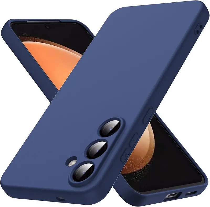 TPU hoesje Samsung Galaxy S26 FE mat - blauw