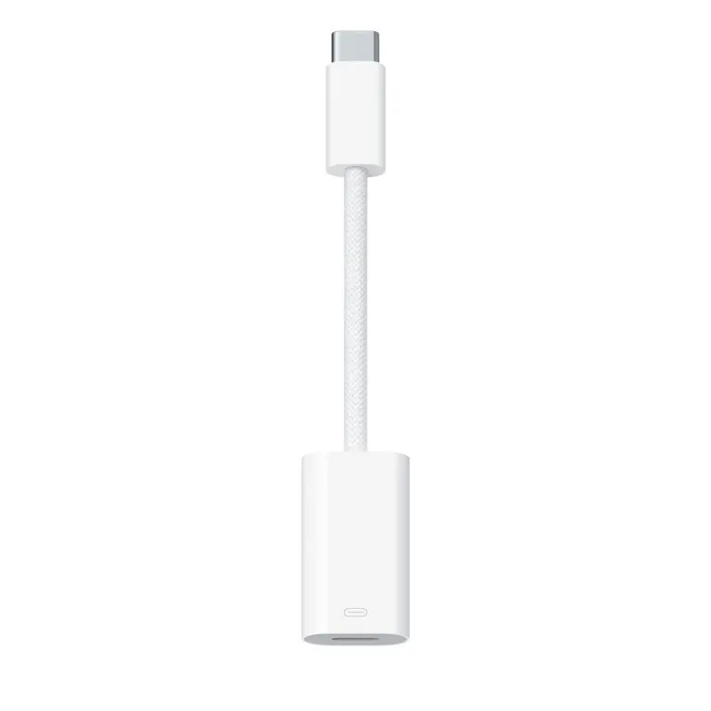 USB-C naar lightning adapter kabel (laden/data/audio)
