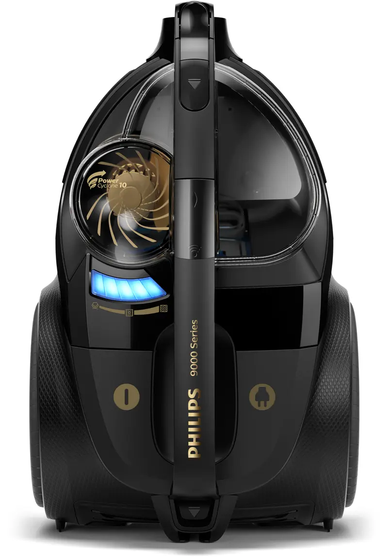 Vacuum cleaner PC 10 TriActive Ultra nozzle NanoClean RMC Super Turbo Brush In-mould ink black color.