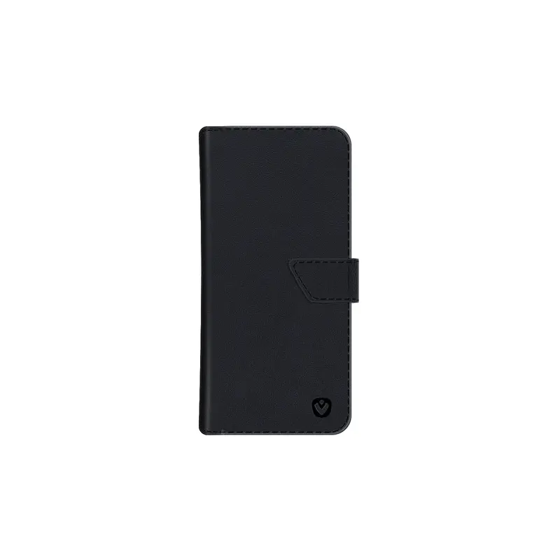 Valenta Leather Book Case Snap Universal Large Black